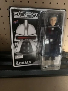 Bif Bang POW Retro Battlestar Galactica Movie Comm Adama 8" Figure, boxed - Picture 1 of 1