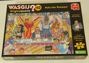 WASGIJ "Rule the Runway" Original 1000 Piece Jigsaw Puzzle #42 COMPLETE VGUC