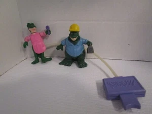 McDonalds Dinosaurier TV Show Earl & Fran Sinclair 2 Stück Happy Meal Spielzeug 1992 - Bild 1 von 3