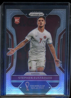 2022 Panini Prizm "world cup" STEPHEN EUSTAQUIO rc rookie CANADA - Image 1 of 2