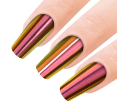 Jolifin Mirror-Chrome Pigment - FlipFlop red & gold #D69 - Bild 1 von 3