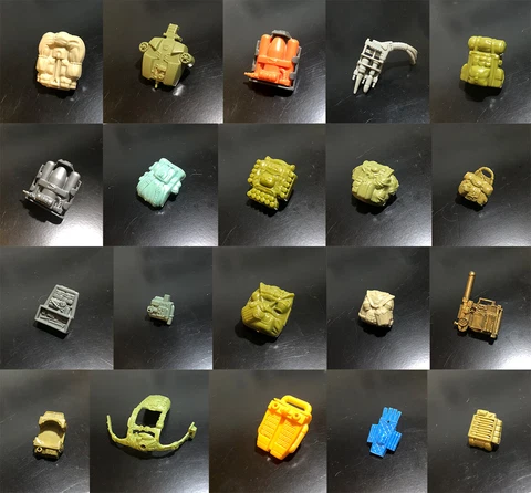 GI Joe 1982 to 1994 Backpacks Batch - U Choose Cover