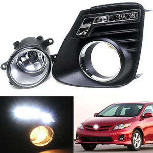 LED DRL Day Light For Toyota Corolla Altis 11 12 2013 Daytime Running Light Fog - Picture 1 of 21