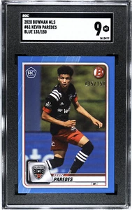 2020 Kevin Paredes Bowman DC United MLS /150 SGC 9 Wolfsburg USMNT Wolfsburg - Picture 1 of 2