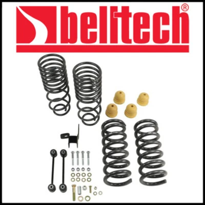Belltech -2" Delantero -4" Kit de descenso trasero apto para Ram 1500 2009-2018 2x2 cabina estándar Foto 1 de 2