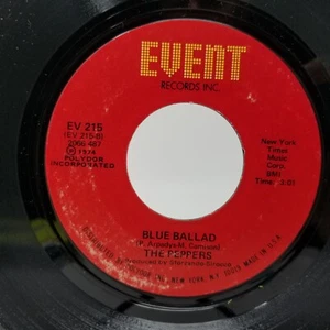 The Peppers Blue Ballad / Hot Caramel R&B Soul 45rpm 7" Vinyl Record - Picture 1 of 1