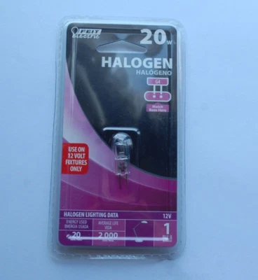 Feit Electric 20-Watt G4, Clear Bulb 12 volt - Image 1 of 3