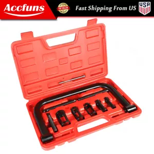 Valve Spring Compressor Spring Clamp Tool Kit for Car Motorcycle 10Pieces - Foto 1 di 10