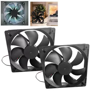 1/2/4PCS 120mm 2Pin 12V Cooling Fan dual Ball Bearing PC Brushless Silent Fan - Picture 1 of 14
