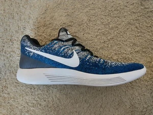 Large Size 15 - New Men's Nike LunarEpic Flyknit 2 Low Photo Blue - Picture 1 of 8