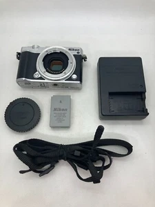 【Exc+++++】Nikon 1 J5 20.8MP Mirrorless Digital Camera Body Silver from Japan - Picture 1 of 11