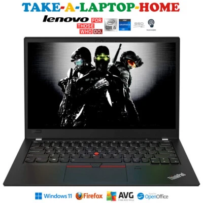 Lenovo ThinkPad Touchscreen Gaming Laptop FULL HD Windows11 Pro Intel i5 3.6GHz - Image 1 of 4