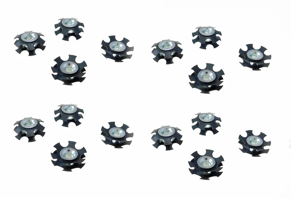 Paquete de 16 conectores de tubería 1" (OD) redondos o cuadrados 1/4-20 roscas 11000256800 Foto 1 de 1