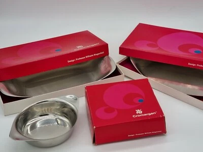 WMF Schale 6534 + Tablett 7537 + Beilagenschale  0311 Wagenfeld OVP Bauhaus - Bild 1 von 4