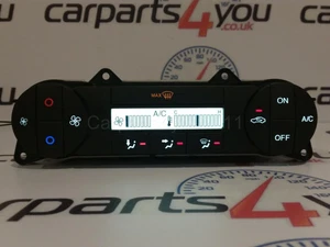FORD MONDEO MK3 04-07 WHITE & RED LED 'ON' DIGITAL CLIMATE HEATER CONTROL UNIT - Picture 1 of 1