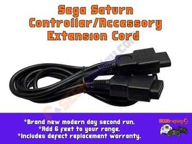 White Controller S OEM (Sega Saturn) - CERTIFIED REFURBISHED - US Seller!