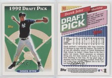 2010 Topps The Cards Your Mom Threw Out Original Back Derek Jeter #98.2 HOF