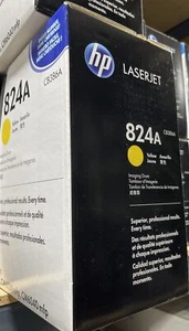 Genuine HP CB386A (824A) Yellow Drum - NEW SEALED - Photo 1/1