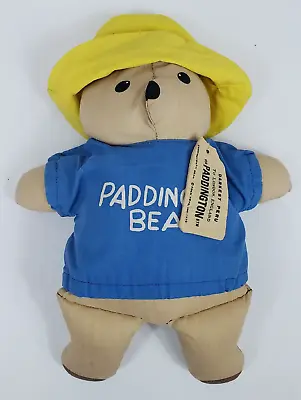 RARE 1975 Vtg Plush Paddington Bear Eden Toys Stuffed Animal 13  Collectible EUC • 27.50£