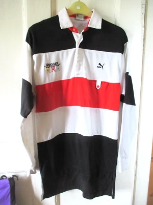 Vintage PUMA  Logo Rugby Rugger Shirt  Long Top  36 inch chest - Image 1 of 4