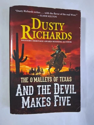 And the Devil Makes Five by Dusty Richards (2022, Mass Market) - Image 1 of 4