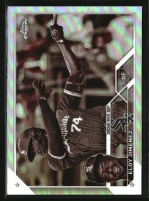 2023 Topps Chrome Sepia Refractors Eloy Jiménez #34 Chicago White Sox - Image 1 of 2