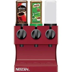 NEW Nestle Nescafe Cafe Bar Beverage Dispenser Starter Pack Milo Coffee Stand - Bild 1 von 3