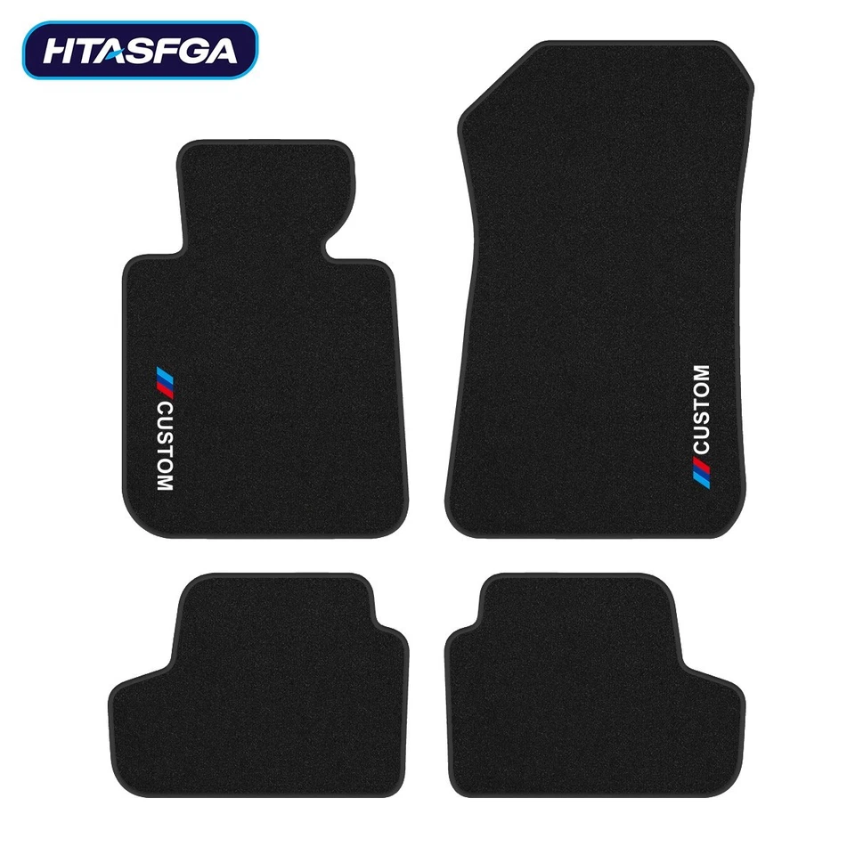 Forros de tapetes de assoalho de carro de veludo carpete de luxo para BMW 3 Series E93 2005-2013 - Imagem 1 de 4