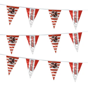Penn west University CA Vulcans Pennant Strings Decorations - 2 Options - Picture 1 of 9