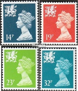 GB-Wales 48-51 (kompl.Ausg.) postfrisch 1988 Wales EUR 5 - Bild 1 von 1