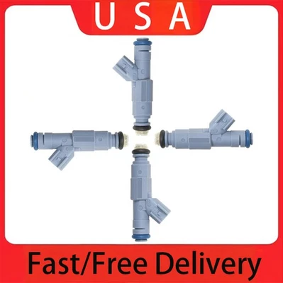 Juego de 4 inyectores de combustible para Mazda 3 2004 2005 2,0 L L4 FJ819 LF6413250 EE. UU. Foto 1 de 4