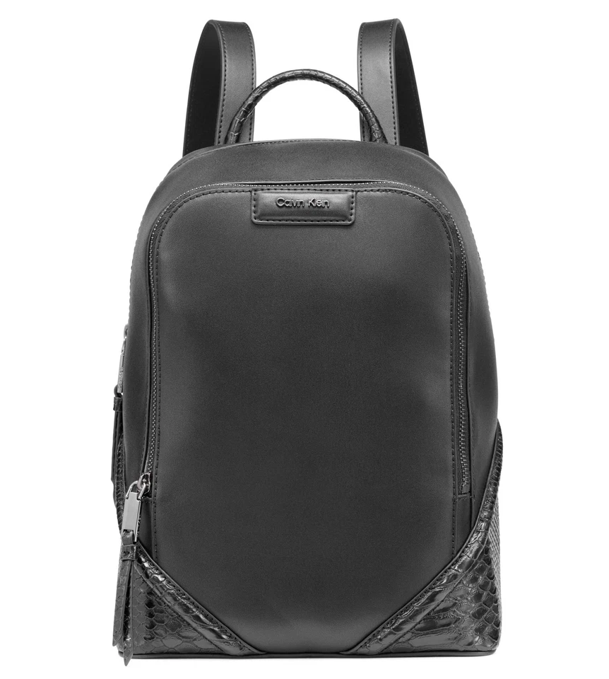 Mochila Organizacional Calvin Klein Iver, Preta/Gunmetal, Tamanho Único - Imagem 1 de 1