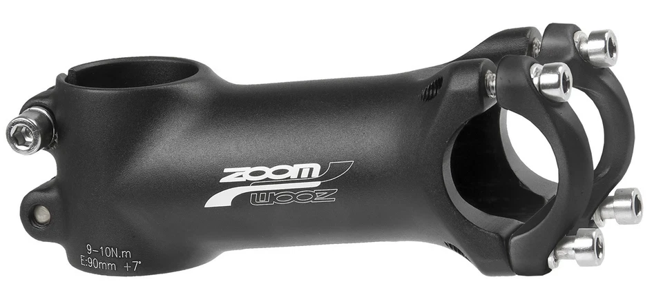 CLCBIKE ZOOM attacco manubrio AHEAD alluminio 1.1/8" 90 mm 7° 28.6/25,4 mm