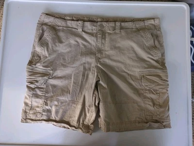 George Men’s Cargo Shorts Size 46 Tan Beige Khaki 9 Inch Inseam Casual Outdoor - Image 1 of 4