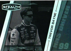 2010 Press Pass Stealth - Trevor Bayne #47 bianco e nero - Foto 1 di 2