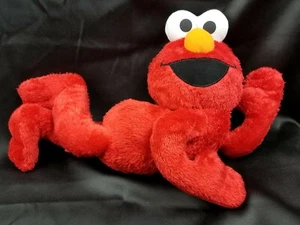 Large Elmo Plush Laying Down Stuffed Animal Toy 24" Fisher Price 2007 Toy R Us - Picture 1 of 6
