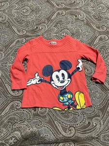 Disney Parks Girls XS Mickey Mouse & Friends Red Sweatshirt - Picture 1 of 4