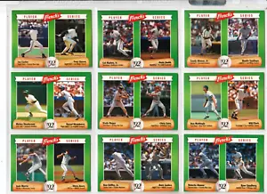 1992 FRENCH'S MUSTARD COMPLETE SET (1-18) 14 HOF'ERS!!!! - Bild 1 von 2