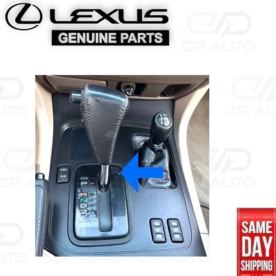 98-02 LEXUS LX470 PALANCA DE CAMBIOS CENTRAL BLOQUEO ANULACIÓN BOTÓN DE LIBERACIÓN CUBIERTA FABRICANTE DE EQUIPOS ORIGINALES NUEVO Foto 1 de 4