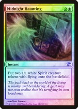 Midnight Haunting FOIL Innistrad NM White Uncommon MAGIC MTG CARD ABUGames