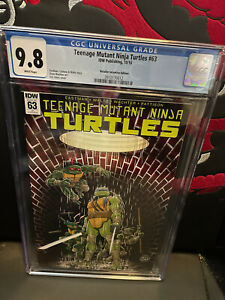 Teenage Mutant Ninja Turtles 63 RI CGC 9.8 WP IDW