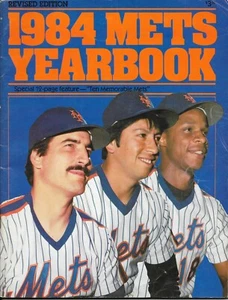 1984 NEW YORK METS YEARBOOK - Picture 1 of 2