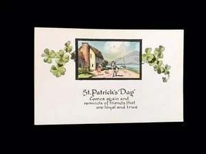 Antique St Patrick’s Day Postcard Unposted Split Back - Picture 1 of 2