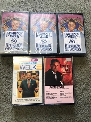 Lawrence Welk Tapes 1-2-3 50 Years Of Parade Hits. And Champagne and Best Of - Image 1 of 4