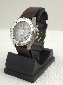 Reloj de pulsera retro ""Coleman's"" ""NightSight"" para hombre con correa de cuero - Imagen 1 de 7