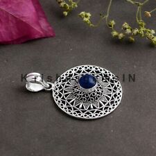 New Lapis Lazuli Gemstone 925 Silver Plated Jewelry Gift For Her Jewerly NK16