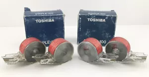 TOSHIBA Staple-100 - Original OEM 66084111 _ 4 cartuchos / piezas - Nueva caja abierta - Imagen 1 de 3