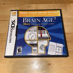 Brain Age 2 Nintendo DS Complete Tested Working - Picture 1 of 3