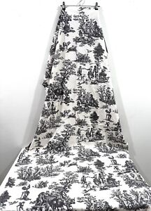 Waverly Country Life Toile Curtains Drapes French Country 2 Panels  Valance Set