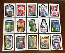 2020 Topps Wacky Packages Mars Attacky Packages Series 3 - 15 Card Base Set